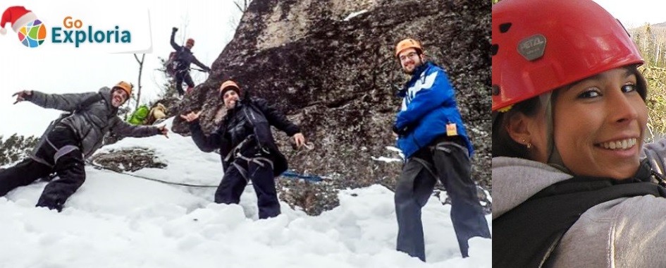 Via ferrata hivernale Charlevoix