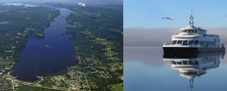 Lac Memphremagog, Cantons de L'Est