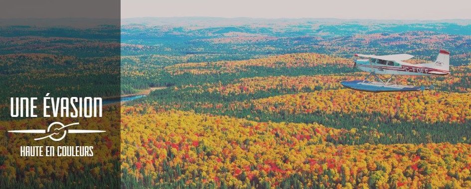 Excursion en hydravion Mauricie