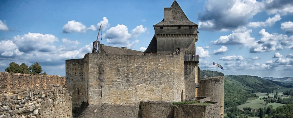 Le château de Castelnaud, en Dordogne