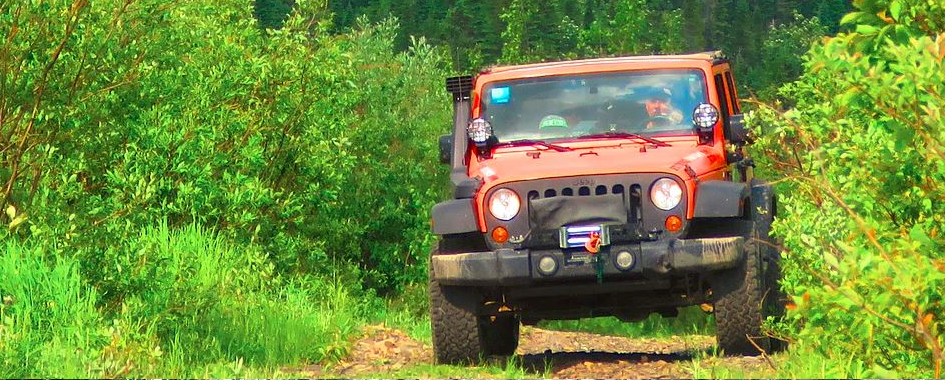 Safari jeep, Sainte-Anne-des-Monts,